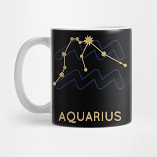 Aquarius Sign Mug